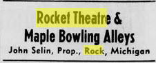 Rocket Theater - 21 OCT 1953 MAYBE PART OF BOWLING ALLEY